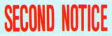 󌩖{@SECOND NOTICE